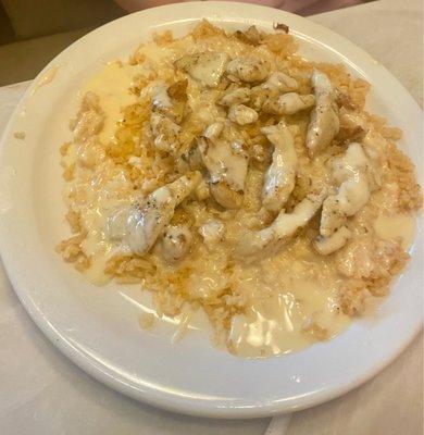 Kid's Chicken, Cheese, & Rice