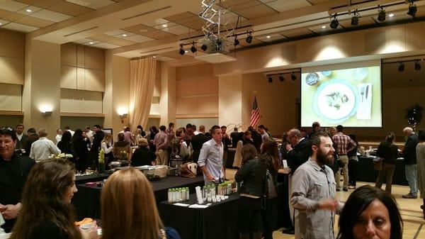 The crowd at the Whirl Magazine's 3rd Annual Chef's Best Dish - 2015