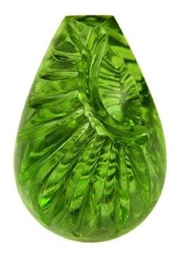 Hand Carved Peridot by Sherris Cottier Shank