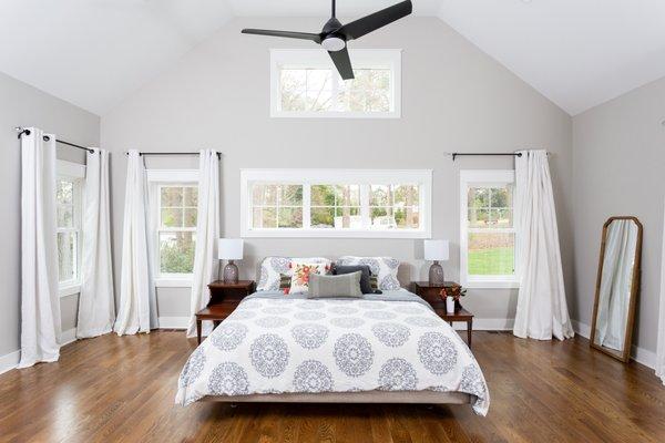 Master bedroom updates, additions and renovations