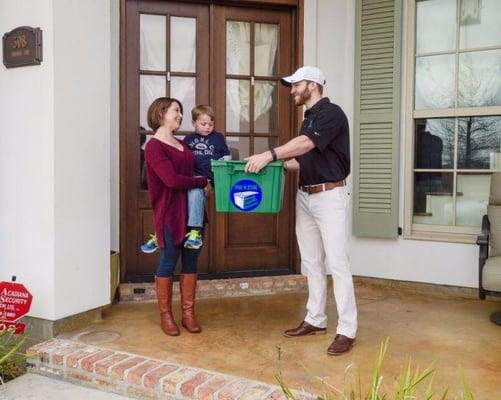 Delivered Moving Boxes to your front door!