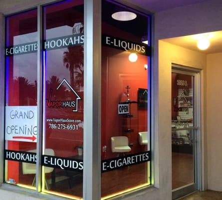 Vapor Haus in Miami Beach. E-cigs, Hookahs, Accessories and more!