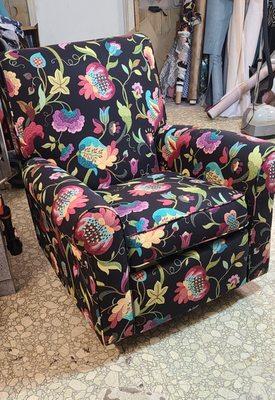 Recliner with a dramatic new look!