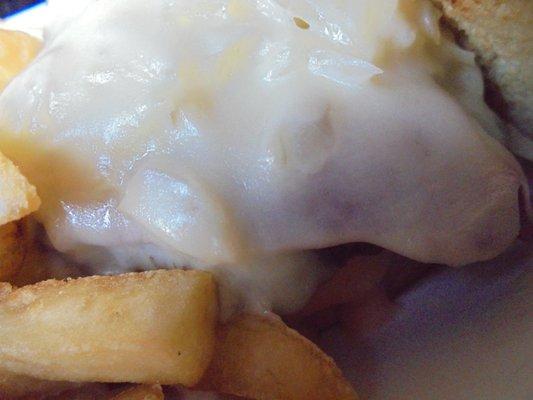 Reuben Burger, close-up.