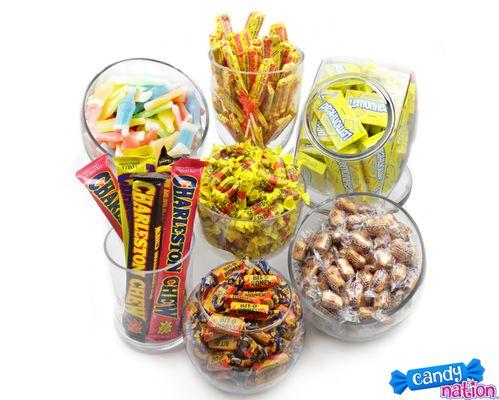 Old fashioned candy buffet