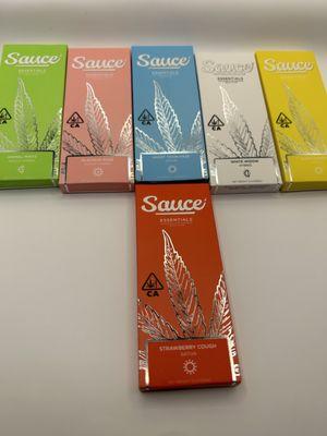 Sauce THC disposable all favors