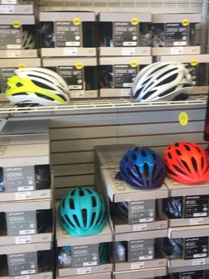 More helmets