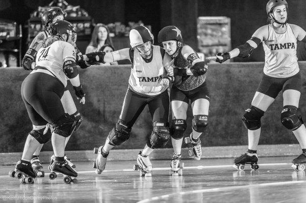 Tampa Bruise Crew v Jacksonville River City Rat Pack Photo by Keith Ridge