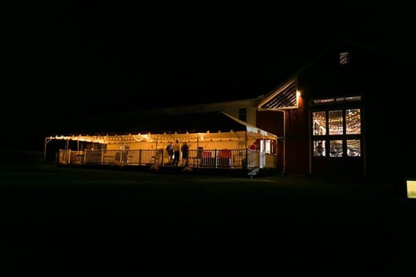 Venue at night