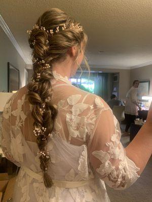 Wedding hair!