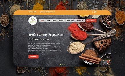 Pavan Foods (Website Design)