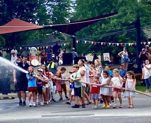 Swarthmore Fire Association-- 2023, 4th of July fun in Swarthmore Borough thanks to the Fire Association!