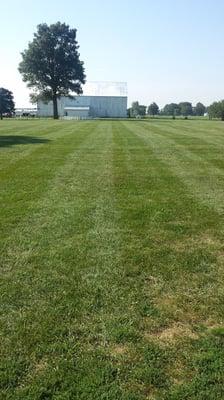 The Journey Home just 2 miles north east of Dearborn, MO. It's a 5+ acre property we provide mowing services for them.