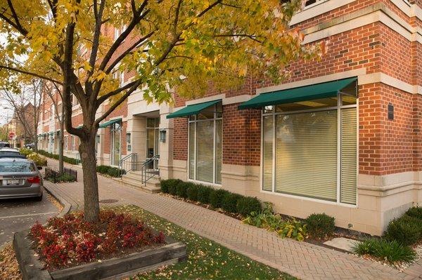 accessible downtown Winnetka location