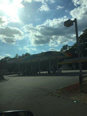 Abington Sunoco -- 336 Centre Avenue / Route 18, Junction of Plymouth Street, Abington         Station