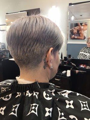 Female haircut