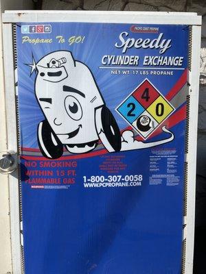 Propane for purchase and exchange available