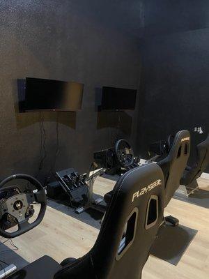 Pro-Racing Simulators featuring games like F1 2022 and Forza Horizon 5 for those passionate drivers.