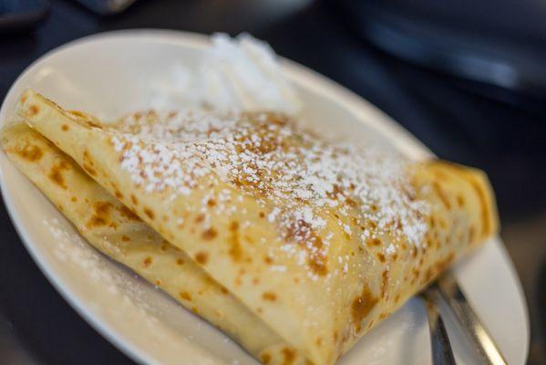 Banana Delight Crepe - Vanilla Custard, Fresh Bananas, Argentinian Dulce De Leche.