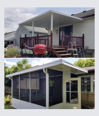 Patio Cover and Screen Enclosure