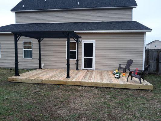 12x22 deck groundlevel