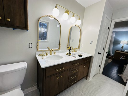 Bathroom renovation