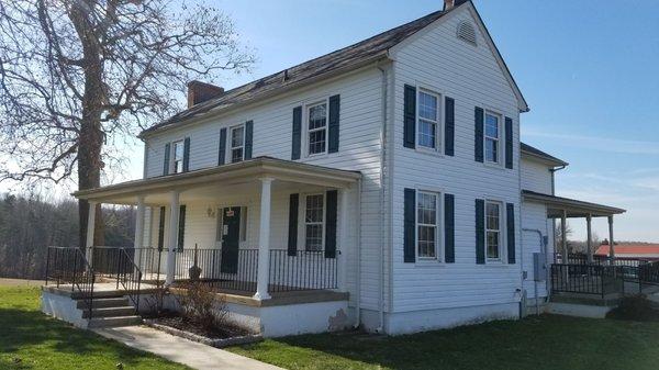 the historic Gordon family home at Loriella Park near Fredericksburg, Va