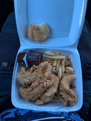 4pc chicken tenders!