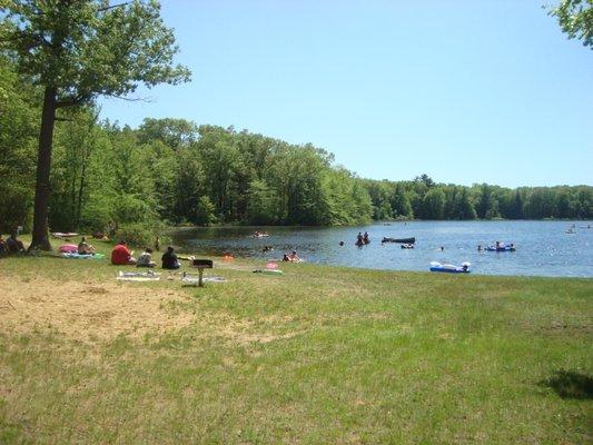 Ely Lake County Campground Allegan County Michigan