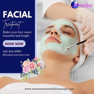 Ready for plumper, brighter skin? Let our skilled esthetician work their magic on your face with our amazing facial treatment.