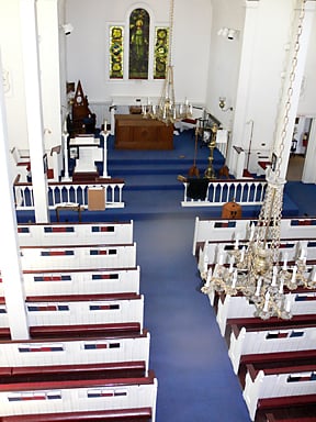 Inside view (from choir loft)