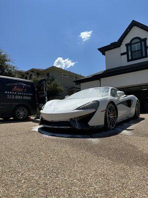 Our 1st Van Detailing A McLaren