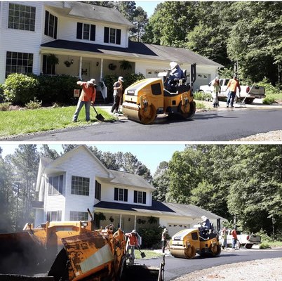 Residential Asphalt drive ways