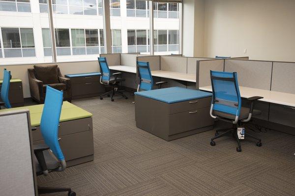 Office Furniture - Low Wall Cubicles