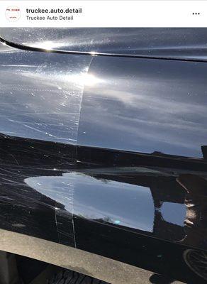 Paint Correction 50/50 shot