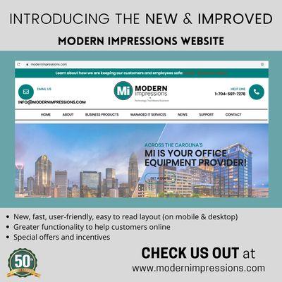 New Website 2020! www.modernimpressions.com