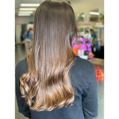 Fall balayage