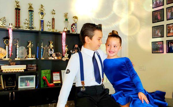 Junior Partners Dancing. DanceSport life