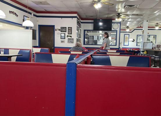 Dining area.