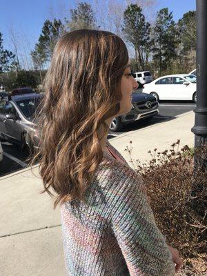 Balayage curtesy of Brittney, cut curtesy of Annette