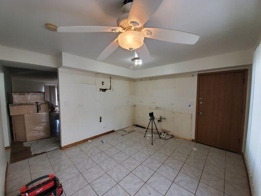 Kitchen remodeling