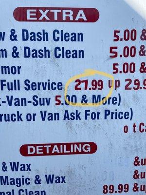 100% Hand Car Wash