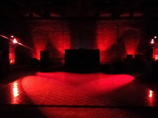 Dance floor in Red...