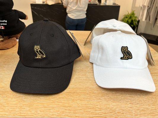 OVO hats in store