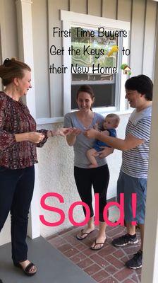 Excited buyers, we were able to close a week early!