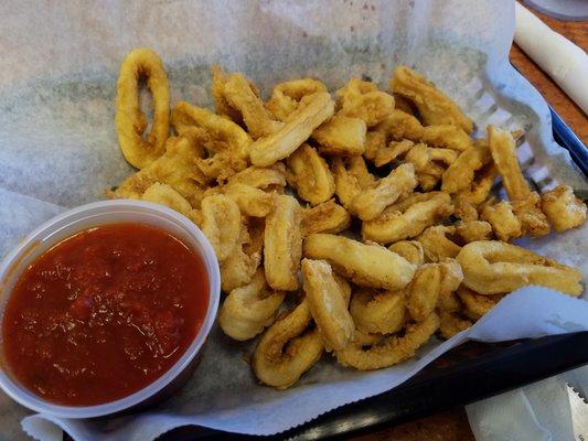 Calamari here is tasty