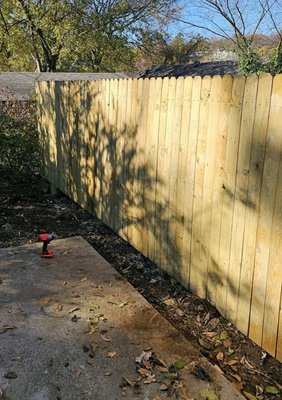 Privacy fencing!