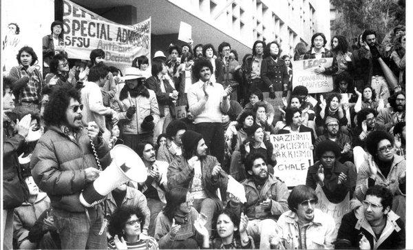 OLA RAZA FOUNDERS AT UC HASTINGS DEMONSTRATION 'BAKKE' DECISION 1978