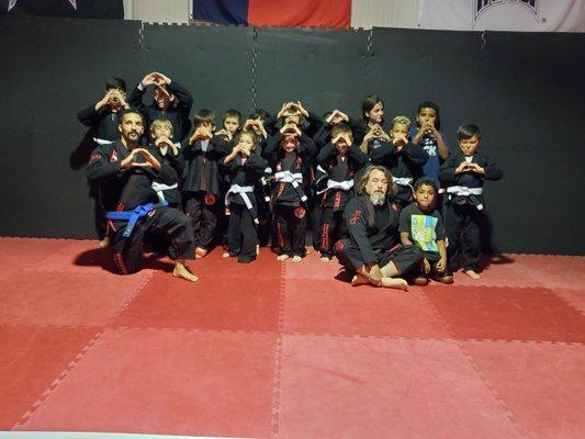 kids mma/self defense Little Desperados Program