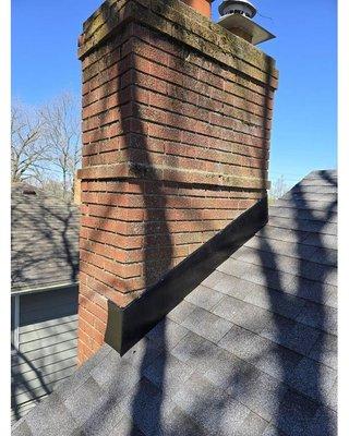 Flashing is often made of aluminum, which isn't as durable as the chimney itself. Damaged flashing can allow water to run dow...